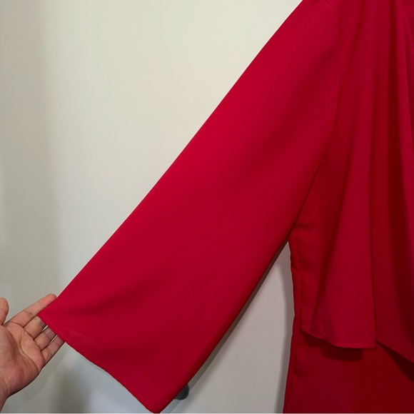 🌷5/$20 Zara Women’s Pink Blouse - Picture 3 of 6